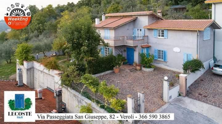 Le Coste Bed and Breakfast Veroli Buitenkant foto